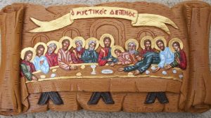 The Last Supper Hand Painted Plaque